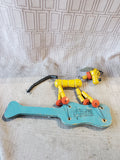 Vintage Fisher Price Toys Wooden "Pluto" Pop-Up Kritter