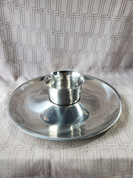 Centura Stainless Steel Chip and Dip Tray