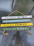Hanging Garden Sign