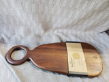 Natural Elements Acacia Wood Charcuterie Board UNUSED