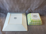 2 Piece MSC Ceramic Dish Lot