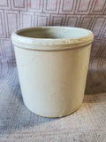 Small Glazed Pottery Crock
