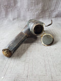 Antique Coal Miner's Tea Kettle Oil Lamp
