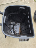 Blue Hawk 32 Gal Rolling Trash Can w/Lid