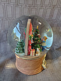 Musical "We Wish You a Merry Christmas" Snowglobe WORKS