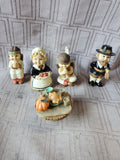 5 Piece Thanksgiving Figurine Set