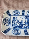Blue and White Ceramic Trinket Tray