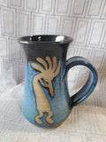 Signed Kokopelli Pottery Mug