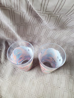 Pair of 2024 McDonald's Happy Meal Barbie/Hot Wheels Collector's Cups