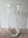 Tall Clear Glass Vase