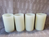 Set of 4 Battery Powered Candles WORKS