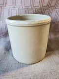 Small Glazed Pottery Crock