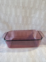 Pyrex Purple Glass Loaf Pan