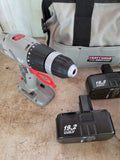 Craftsman 19.2v Drill, Flashlight,  Charger, Two Batteries and Carry Bag