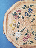 Signed Jeri L. Baird Embossed Paper Folk Art