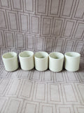 Set of 5 Japanese Porcelain Sake Cups