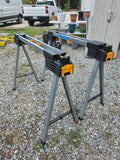Pair of DeWalt 32" Folding Saw Horses