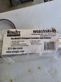 WingIts Stainless Steel Satin Knurled Grab Bar