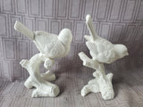 Pair of Ceramic Bird Figurines