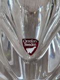 Orrefors Sweden Crystal Tulip Candy Dish