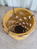 Yellow Ceramic Candle Lantern