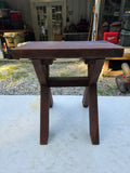 Small Wooden Side Table/ Bench