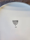 Dansk White Round Vegetable Serving Dish