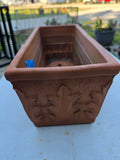 Rectangular Decorative Terracotta Planter