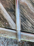 64" Flying Gaff Handle, Solid Steel Pole (for offshore fishing)