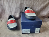 Brooks Brothers "346" Red, White, and Navy Blue Loafers—Women's Size 8.5