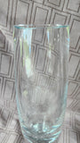 Heavy Clear Glass Vase
