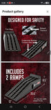 Black Widow PSR295 Plastic Service Ramps, Unopened Packaging