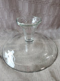 Clear Glass Pedestal Cake Stand