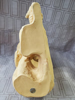 Signed Dave Grossman "Contemplating Boy" Sculpture