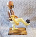 Romer Italy Wooden Football Player Figurine