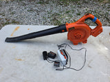 Black & Decker 20v Cordless Blower -BATTERY DOESN'T CHARGE