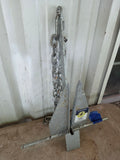 Traditional #4 Galvanized Steel Boat Anchor (For Boats Up to 16')