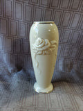 Lenox Embossed Rose Bud Vase