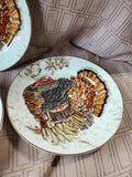 Set of 7 Williams-Sonoma Plymouth Turkey Salad Plates