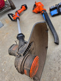 Black & Decker 40v String Trimmer and Blower w/One Battery and Charger