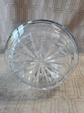 Heavy Clear Glass Pitcher
