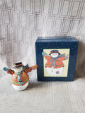 Lang and Wise Box Buddies "Flake" 79500109 Snowman Figurine