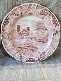 Pair of Spode Archive Collection Traditions Series Transferware Wall Hanging Plates