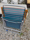 Low Reclining Beach Chair