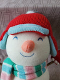 Festive Snowman Figurine