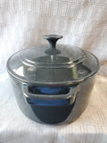 Cuisinart Black Enameled Cast Iron Dutch Oven