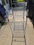 NSF ShelfTech 3-Tier Chrome Wire Shelving Unit  (Two Available,  Priced Separately)
