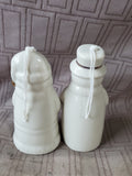 Pair of Paula Joerling Ceramic Christmas Bells
