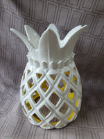 Ceramic Pineapple Candle Holder