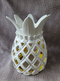 Ceramic Pineapple Candle Holder